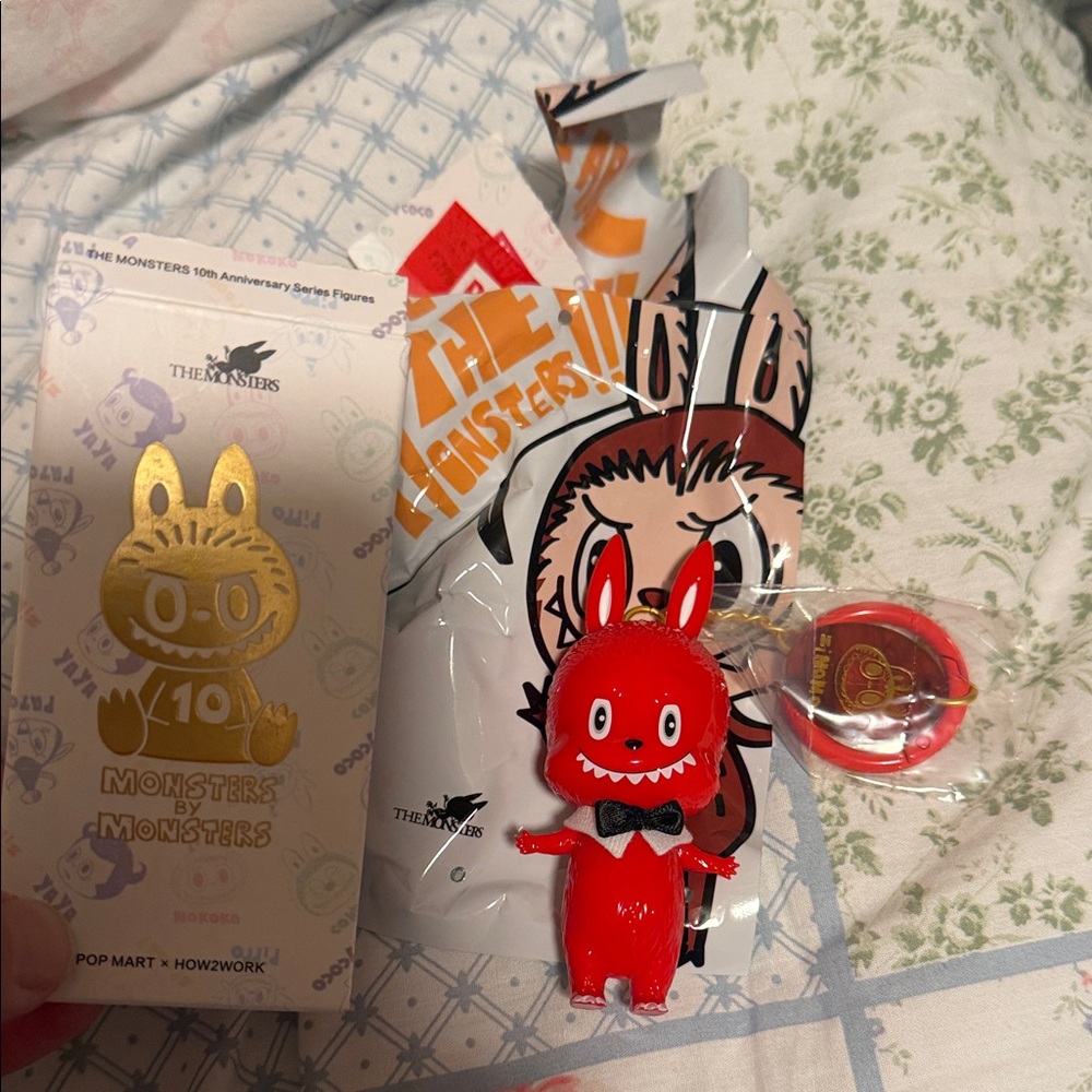 Labubu keychain monsters by monsters